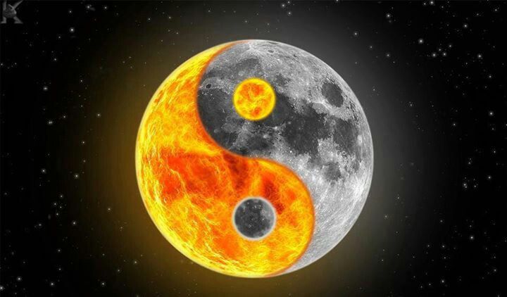 Yin Yang Moon